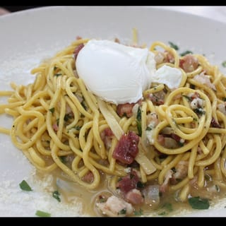 Half Spag Carbonara